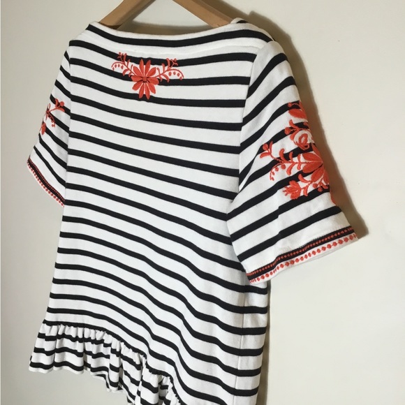Kate Spade Broome Street Colab Embroidered Short Sleeve - Picture 3 of 8
